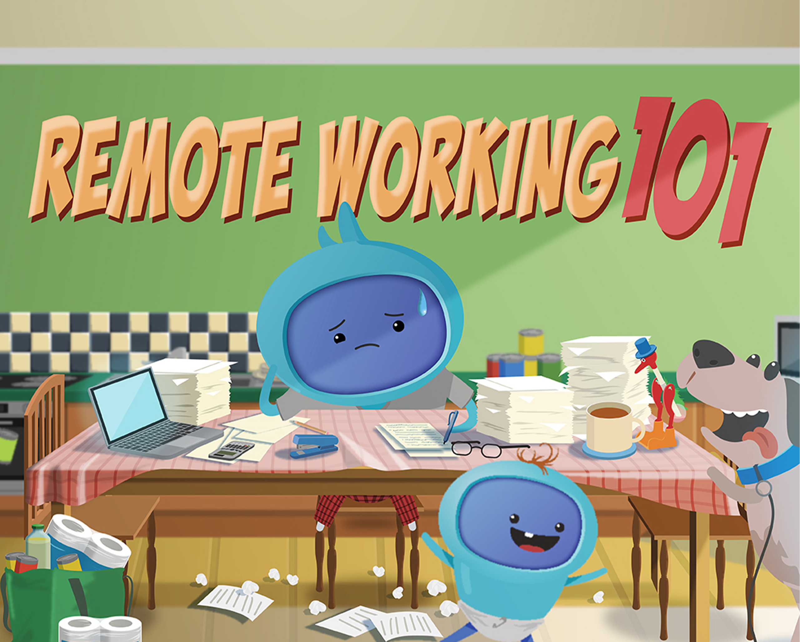 Remote Working 101 - Blog thumbnail