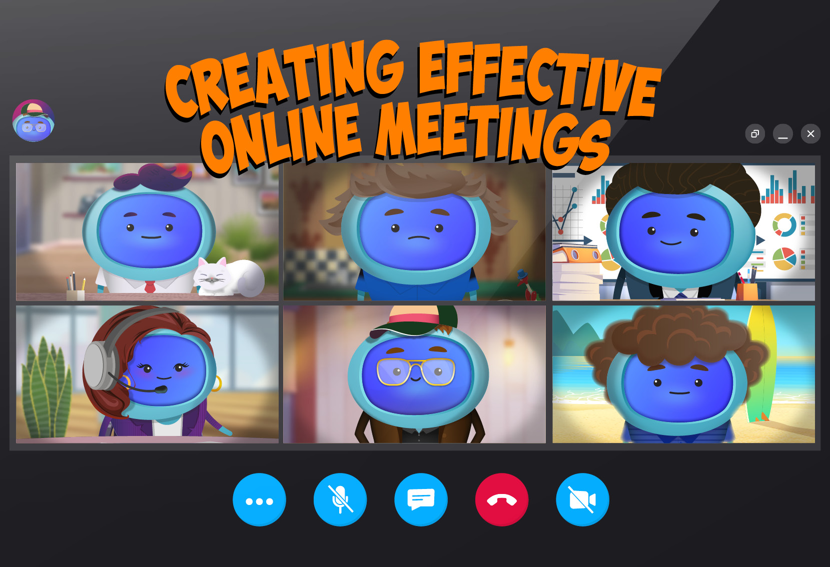 iAM 00286 - Creating Effective Online Meetings - LMS Thumbnails