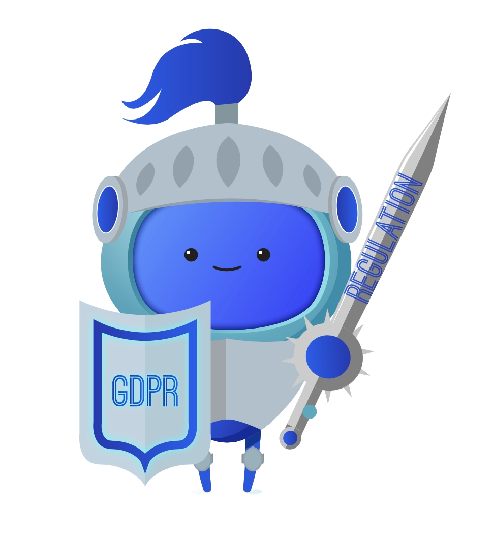 A character dressed up as the iAM GDPR knight