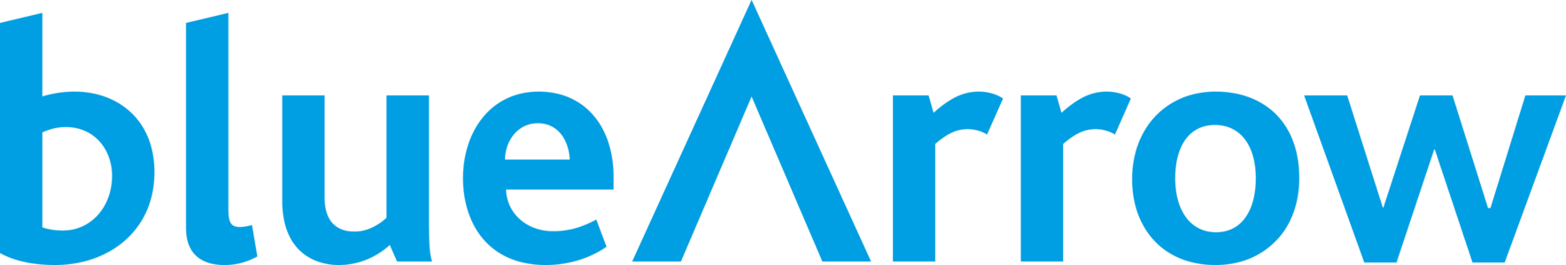 BlueArrow logo